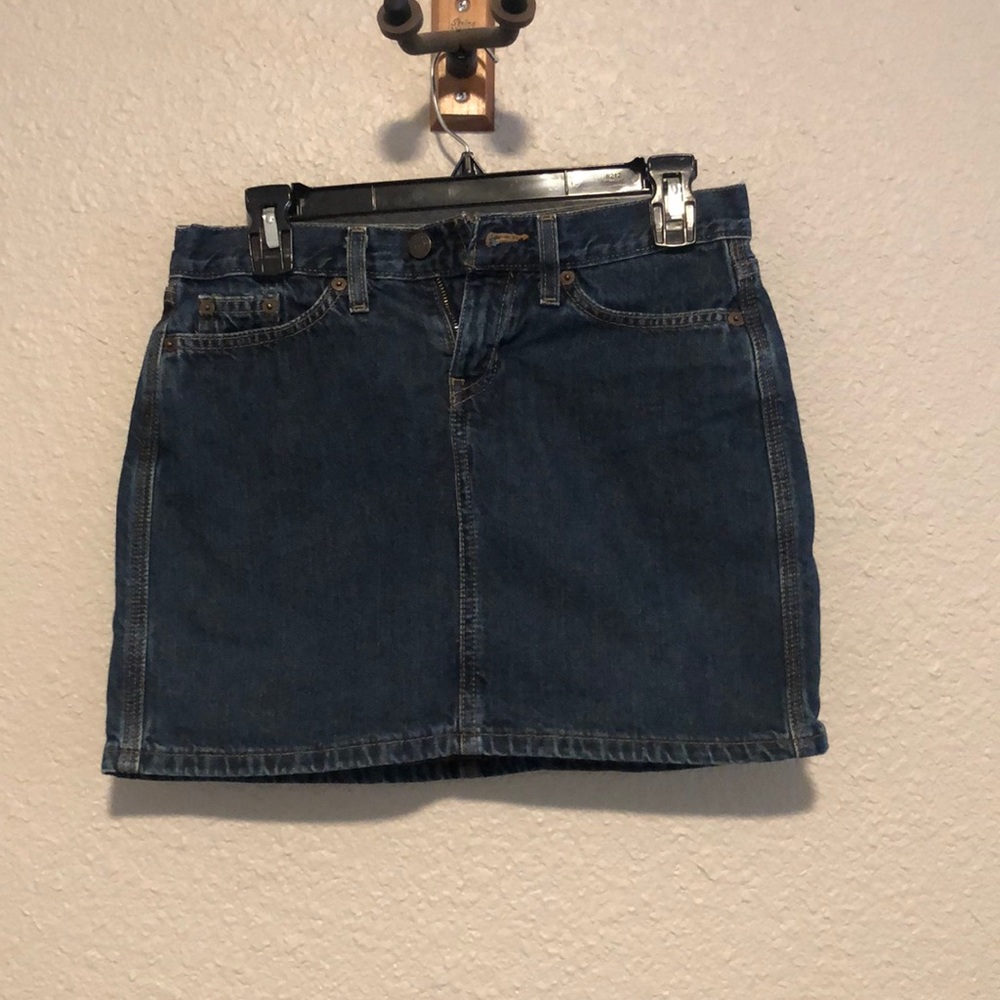 Gap Jean miniskirt size 2